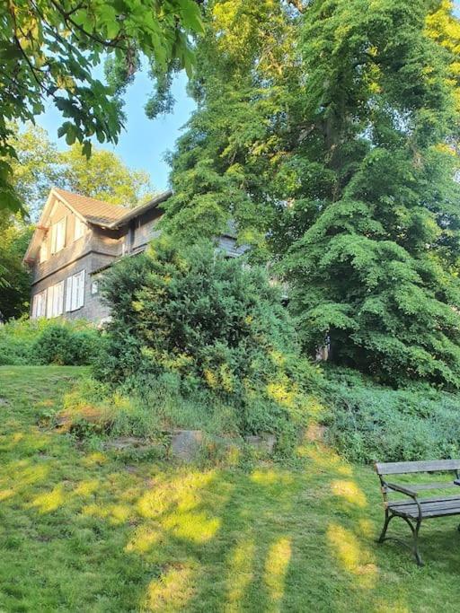 Villa Stilvolles Grosses Ferienhaus Mit Garten Mittelhof Exterior foto